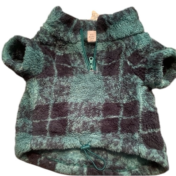 aerie Other - Dog Medium Plaid Coat New Aerie